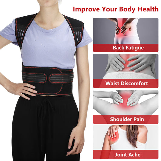 Lumbar Back Support Belt – Posture & Pain Relief