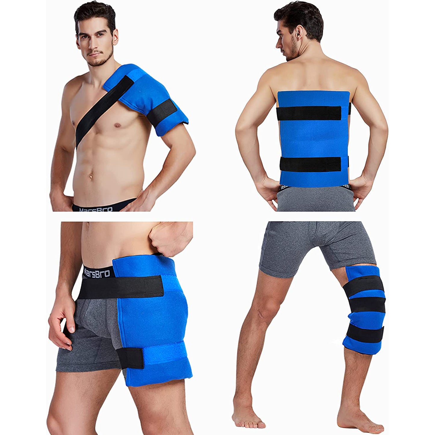Reusable Hot & Cold Therapy Wrap – Flexible Gel Pack