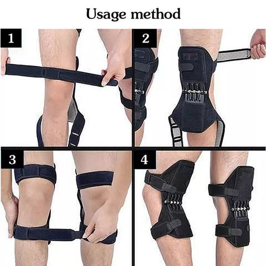 Knee Support Brace – Spring-Loaded Joint Relief & Compression